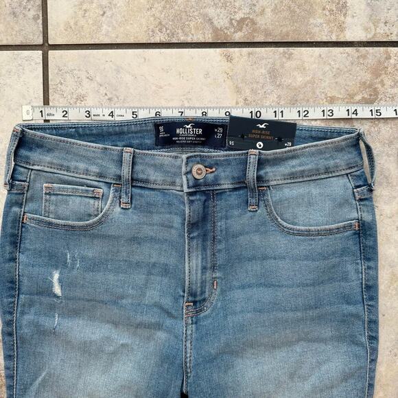 Hollister High Rise Super Skinny W29 L27 size 9 Short - Picture 3 of 11